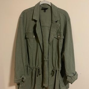 Army Green Anorak Jacket